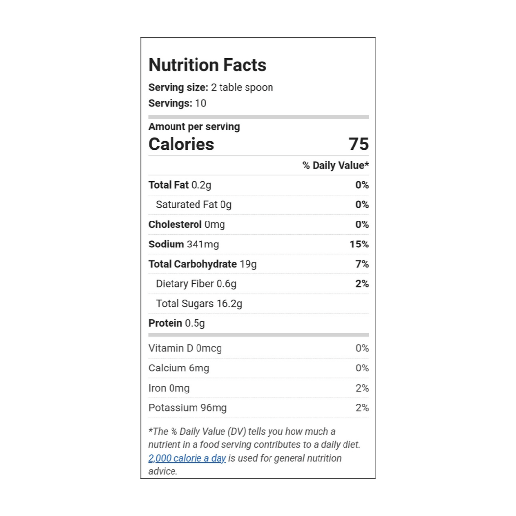 Blazing BBQ Sauce - 250 grams